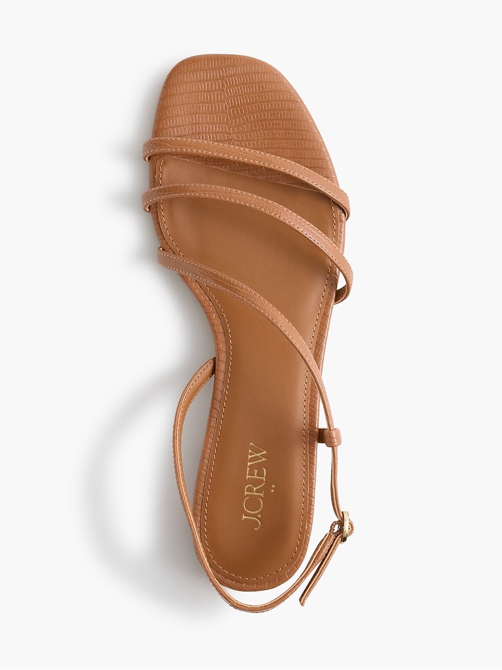 J. Crew Factory Strappy Sandals Size 9 Mocha NWOB